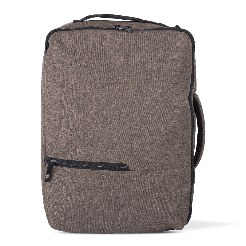 Multifunctionele zakelijke laptop -rugzak en crossbody -tas