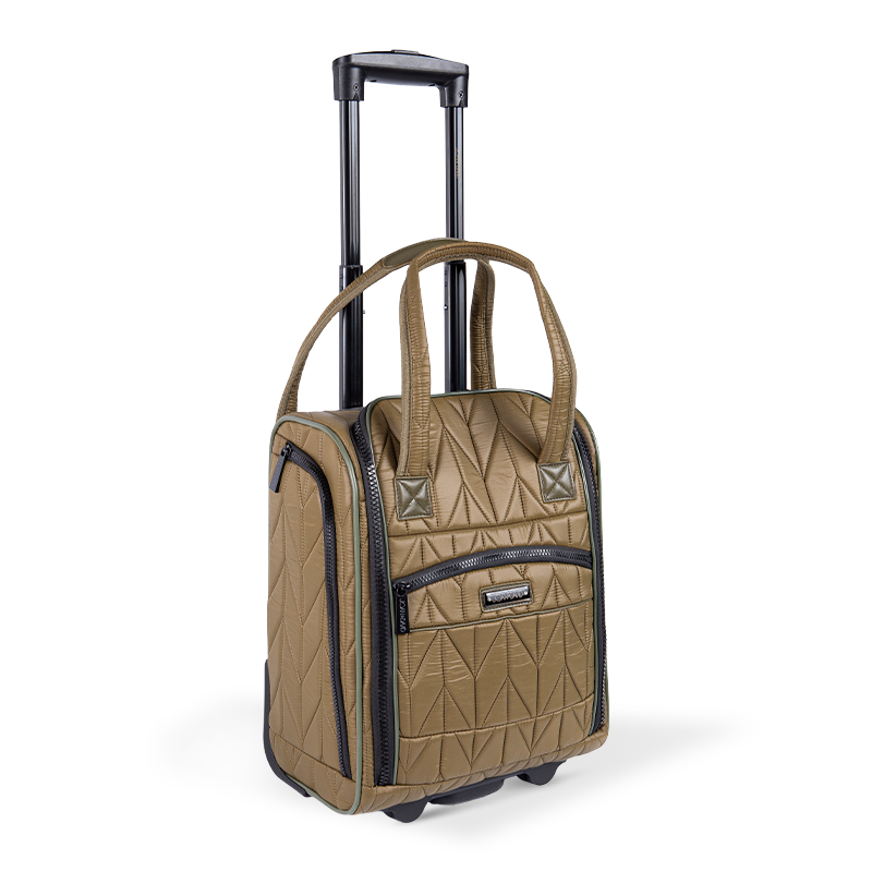 V-vormige gewatteerde parachute nylon bagageset