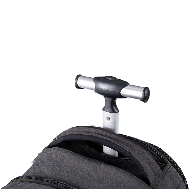 Zwitserse trolley -rugzak - dubbele schouderrugzak reiskoffer bagage trolley tas voor mannen, grote capaciteit, voor middelbare school- en middelbare scholieren