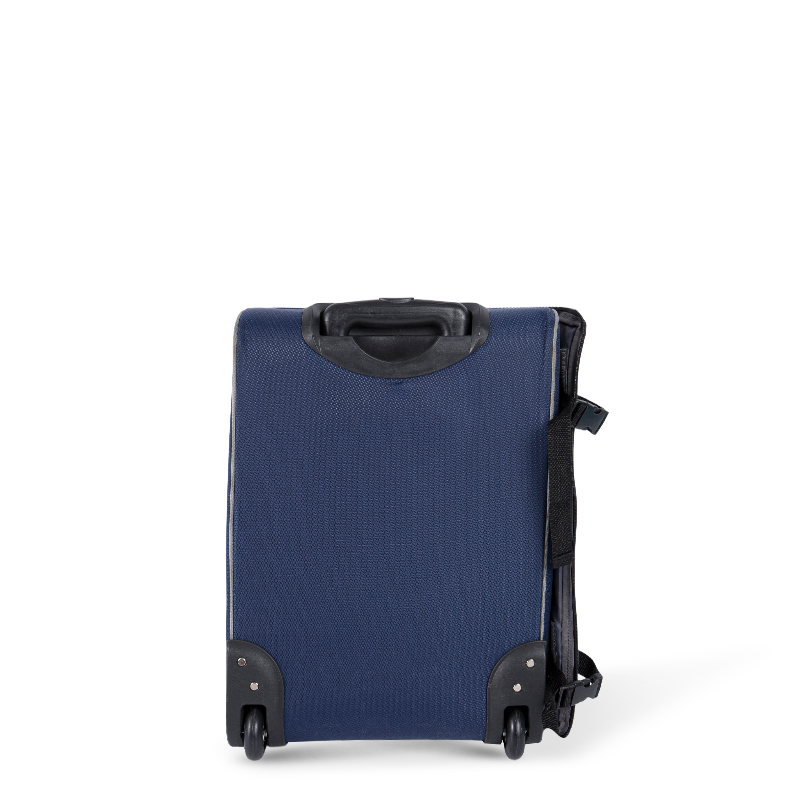 Opvouwbare trolley case, donkerblauw, gloednieuw