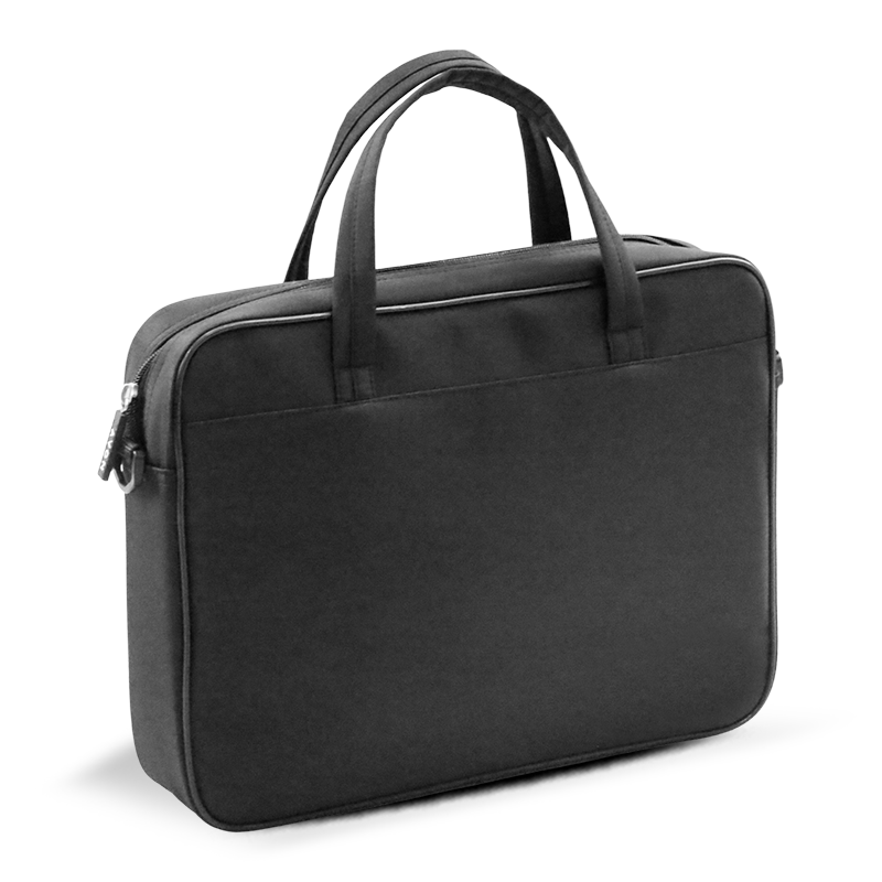 Oxford Business Document Tas voor heren met aangepast logo-multi-compartiment ritshee-bestandsorganisator