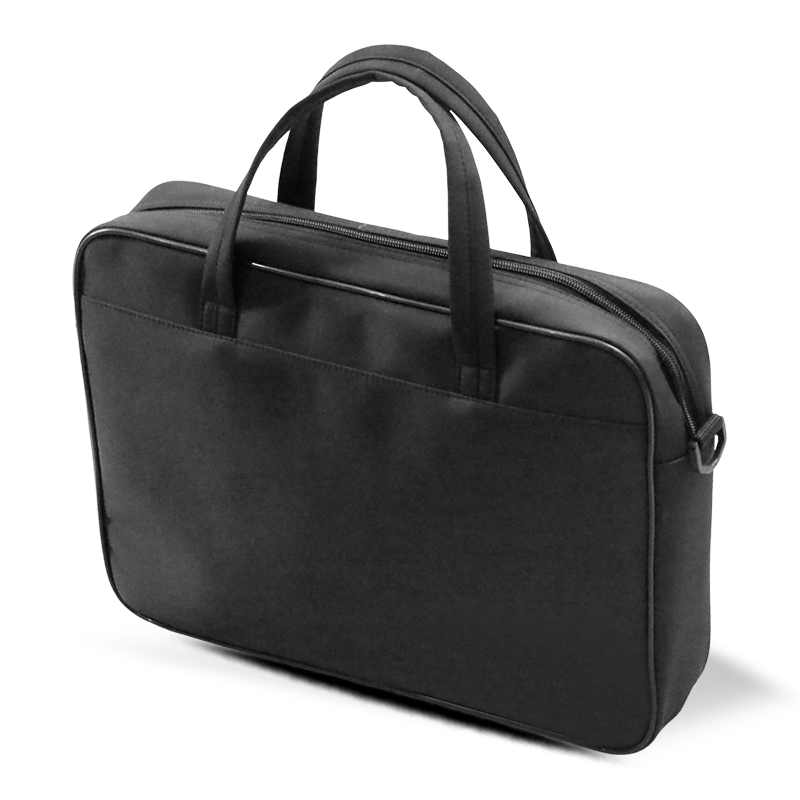 Oxford Business Document Tas voor heren met aangepast logo-multi-compartiment ritshee-bestandsorganisator