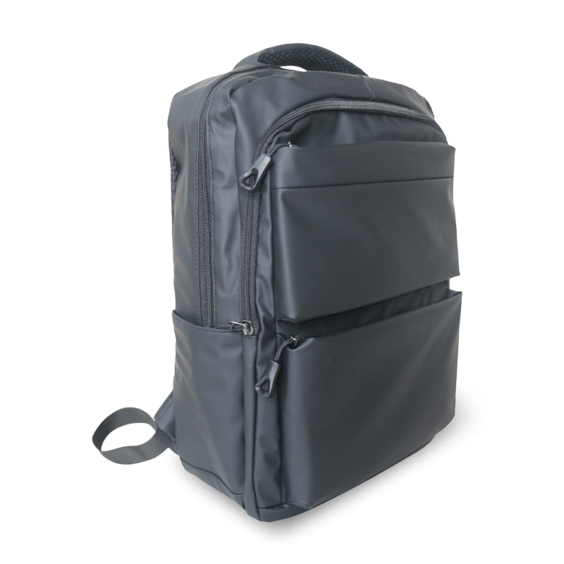 Black Business Film Computer Bag City Leisure University Backpack Grote capaciteit Laptop -rugzak